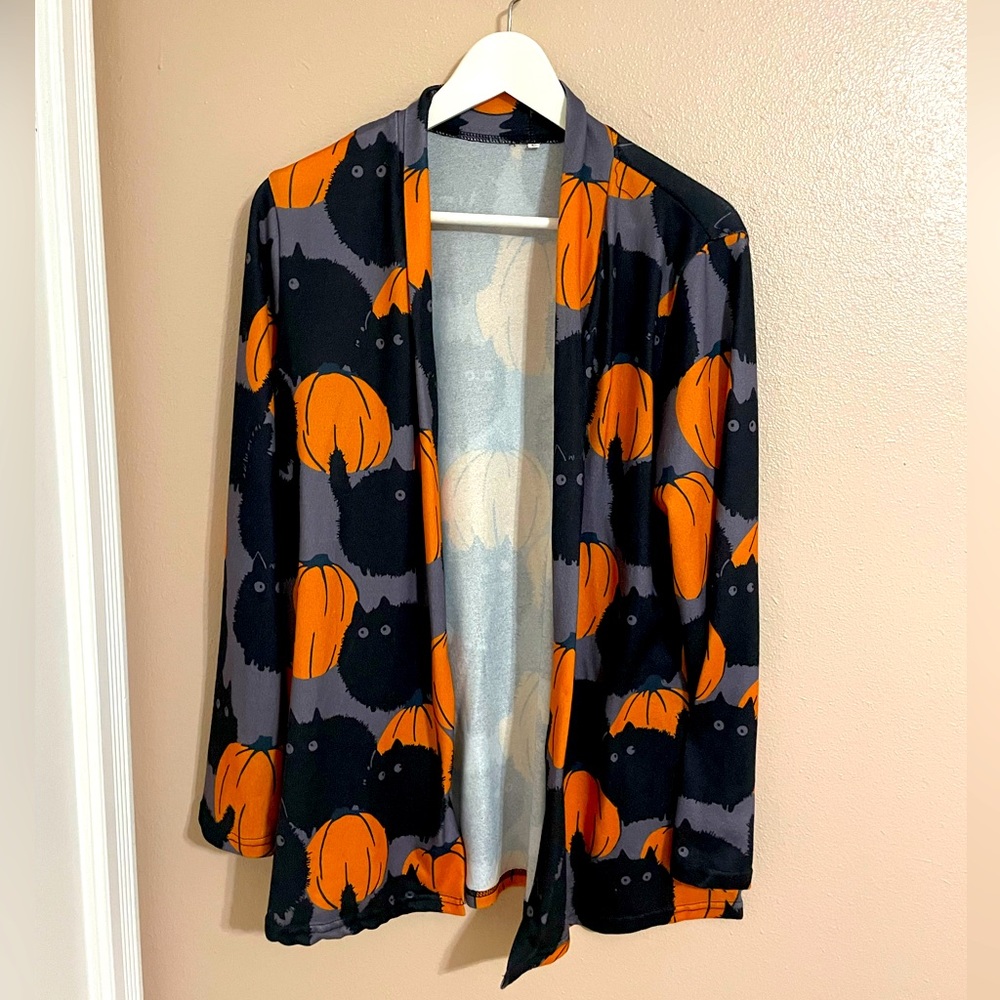 Halloween cardigan